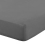 Prestieradlo 180x200 cm BASIC tmavosivé s gumičkou